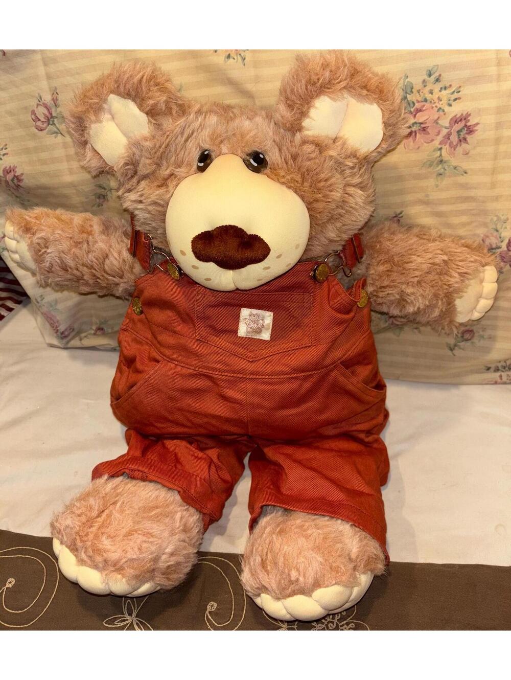 Furskins Bear Plush By Xavier Roberts Coleco Appalachian Artworks 1980s